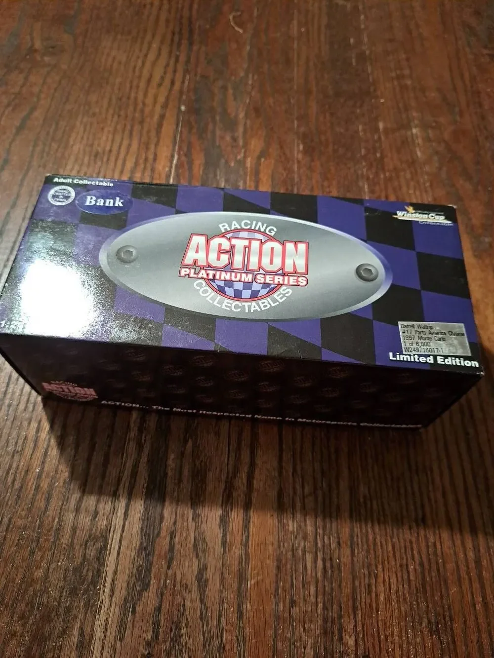 Vintage 96 Action Platinum Darrell Waltrip Parts America Chrome Die Cast Nascar